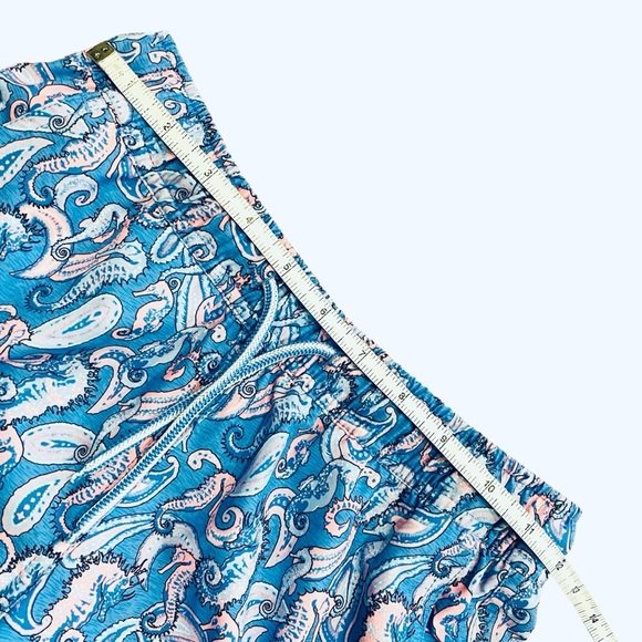 Peter Millar Swimsuit Seahorse Paisley Boy's Youth Swim Trunk Large (11-12) - Picture 8 of 10
